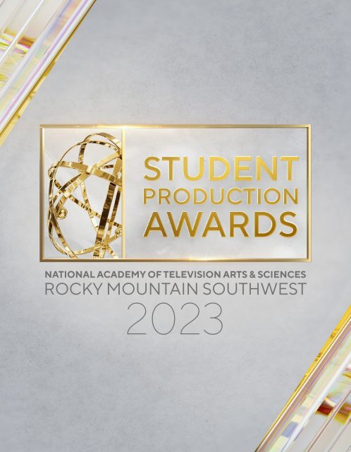 2023 Student Production Awards Program