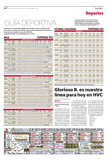 Guía Deportiva 09-09-23