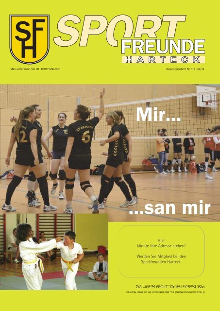 Ausgabe Nr. 118 - November 2012 - Sportfreunde Harteck eV