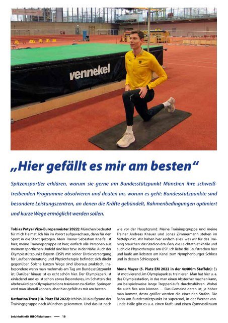 Leichtathletik INFORMationen 03/2023