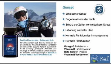 Omega 3 mit 4 weiteren Zusatzstoffen zur Verbesserung des Gesundheitsbeitrages!! In der Synergie mit Omega 3 liegt die Energie! Exclusiv bei uns!