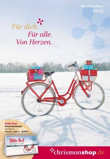 Weihnachtskatalog 2023 des chrismonshops – Mit tollen Geschenkideen zum Fest