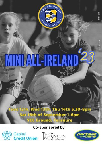 Templeogue Synge Street GFC 2023 Mini All-Ireland Digi Programme