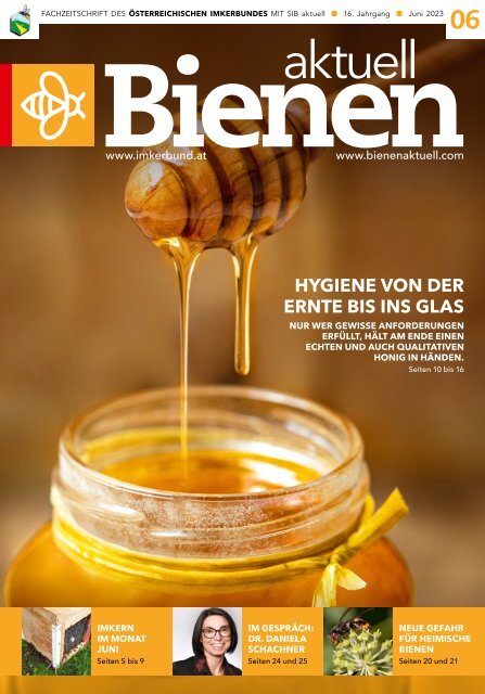 Fachzeitschrift Bienen aktuell - Ausgabe Nr. 6/Juni 2023