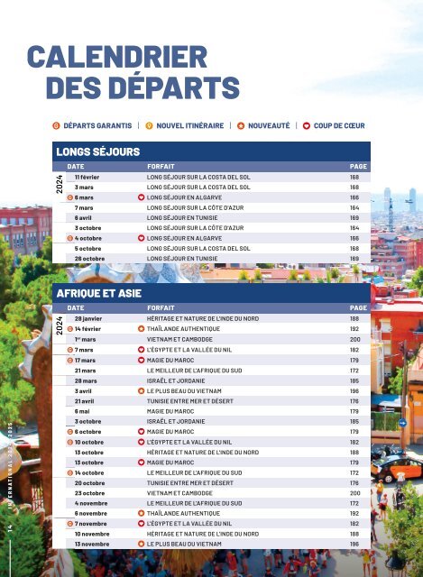 International — Forfaits accompagnés 2024-2025