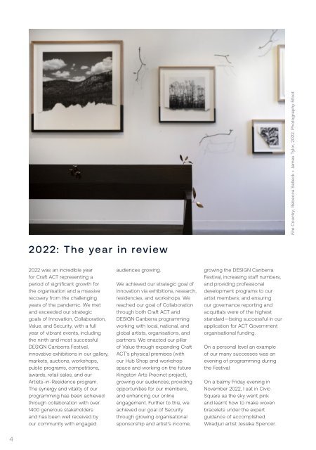 2022 Craft ACT Annual Report 