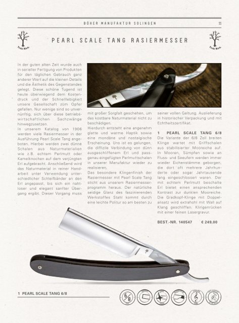 Böker Barbers Corner | Herbst Winter 2019