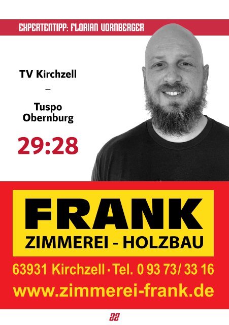 Teffer #384: TV Kirchzell - Tuspo Obernburg (Derbyausgabe) I 15.09.2023