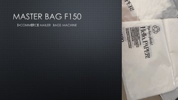 MASTER BAG F150  bags machine  copy 2