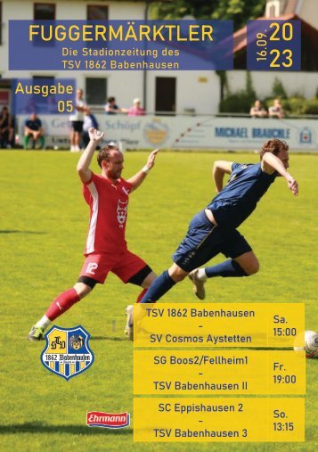 20230916 Fuggermärktler TSV 1862 Babenhausen – SV Cosmos Aystetten