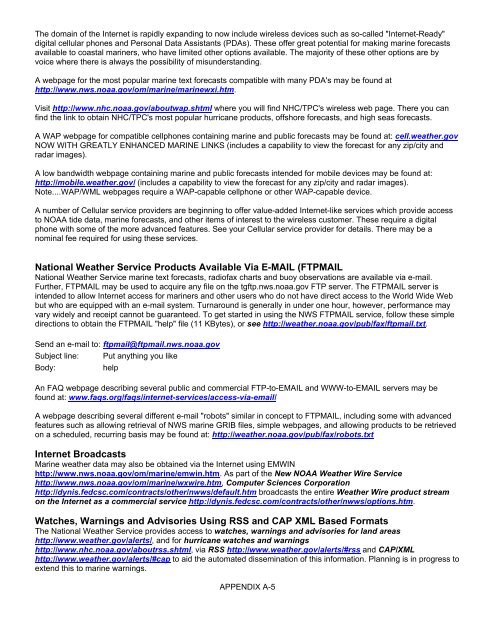 List of Worldwide Marine Weatherfax Stations (PDF)