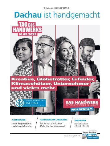 Journal Tag des Handwerks 2023: Handwerkliche Vielfalt und Karrieremöglichkeiten