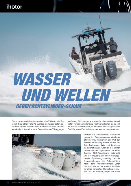 der motor – Ausgabe 2/23 – Kommunikation für die Branche