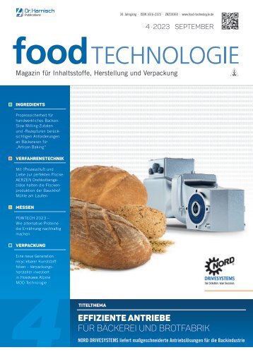 food TECHNOLOGIE 4/2023