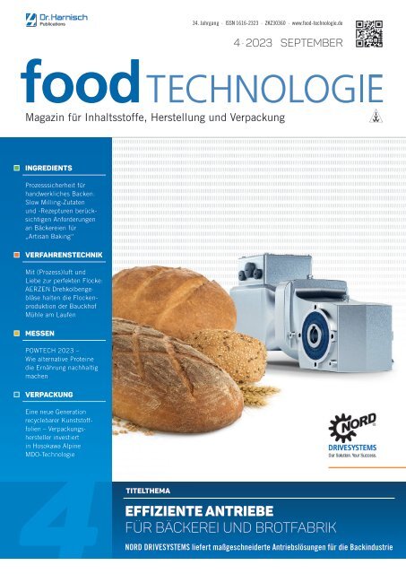 food TECHNOLOGIE 4/2023