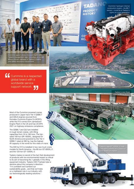 Cummins Asia Pacific Magazine - Issue 1 2023 