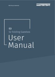 User Manual_S2_Mastertent