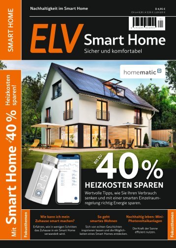 ELV Sonderheft 2022: Smart Home - sicher und komfortabel
