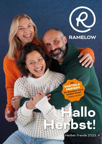 Modehaus Ramelow - Magalog Herbst 2023