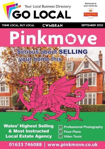 Go Local Cwmbran Magazine Sep 2023 Issue