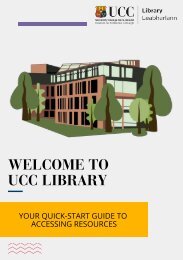 Quick start UCC Library brochure
