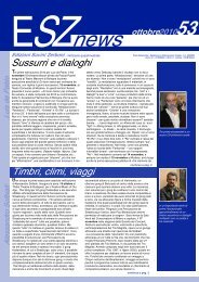 ESZ NEWS N. 53_ottobre 2010.pdf - Edizioni Suvini Zerboni