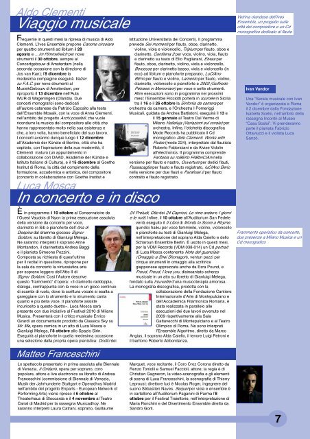 ESZ NEWS N. 53_ottobre 2010.pdf - Edizioni Suvini Zerboni