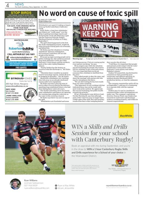 North Canterbury News: September 14, 2023