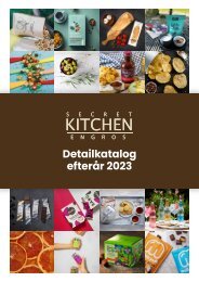 Secret Kitchen Katalog efterår 2023 DETAIL UDEN PRISER