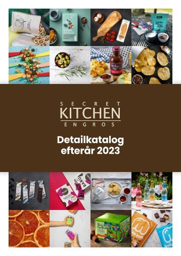 Secret Kitchen Katalog efterår 2023 DETAIL UDEN PRISER