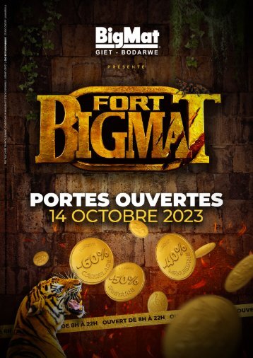 Bigmat - Folder des portes ouvertes 2023