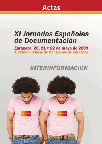XI Jornadas Españolas de Documentación - Fesabid