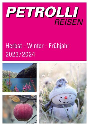 Herbst - Winter - Frühjahr 2023/24