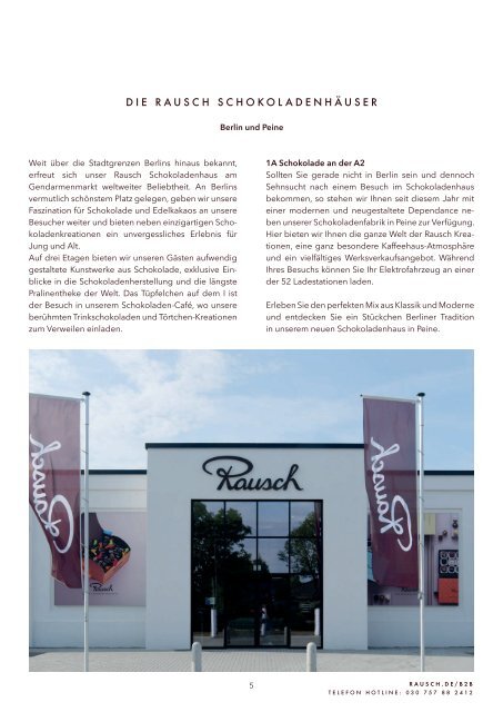 Rausch – Geschäftskunden Katalog 2023 | 2024