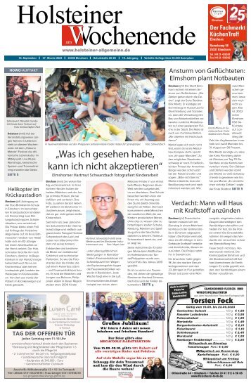 Holsteiner am Wochenende 37 2023