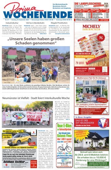 Prima Wochenende 37 2023