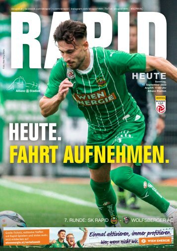 Rapid HEUTE: SK Rapid vs. Wolfsberger AC