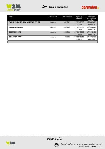 PICK UP 17 09 CORENDON TFS