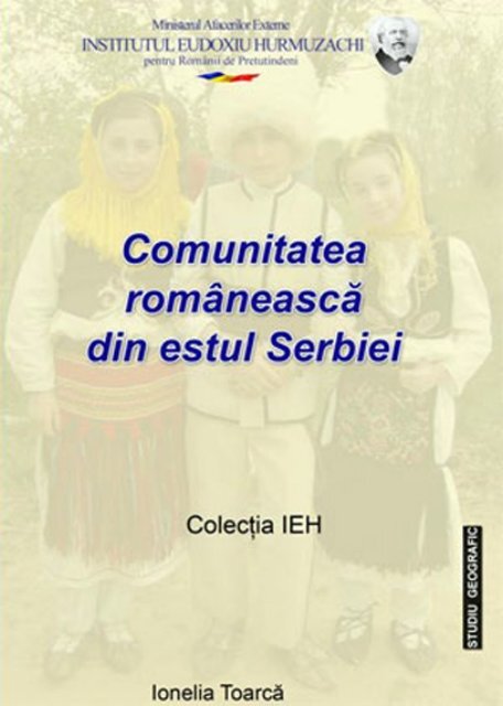 Rumuni u Istocnoj Srbiji geografska studija  Comunitatea românească din estul Serbiei studia geografica