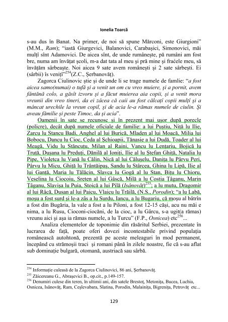 Rumuni u Istocnoj Srbiji geografska studija  Comunitatea românească din estul Serbiei studia geografica