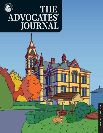 The-Advocates'-Journal-Fall-2023