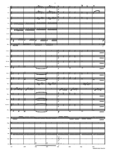 Grayscale Transposing Score V1