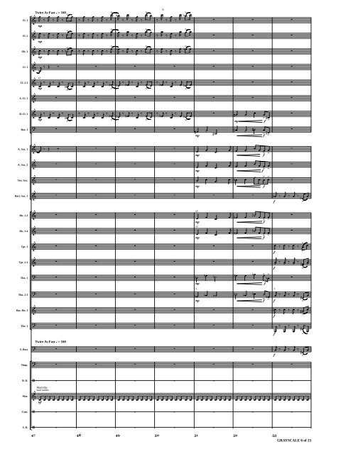 Grayscale Transposing Score V1