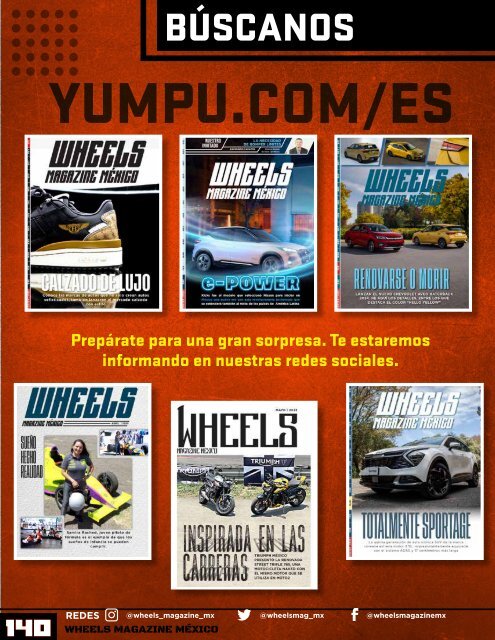 Wheels Magazine México Septiembre  2023