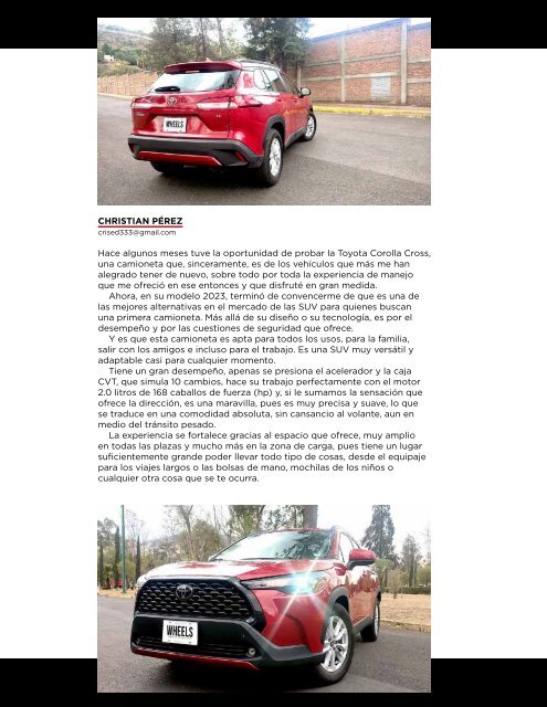 Wheels Magazine México Septiembre  2023