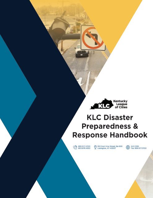 KLC Disaster Preparedness & Response Handbook