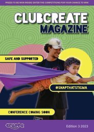 clubCREATE Magazine Over 12s Edition 3, 2023 