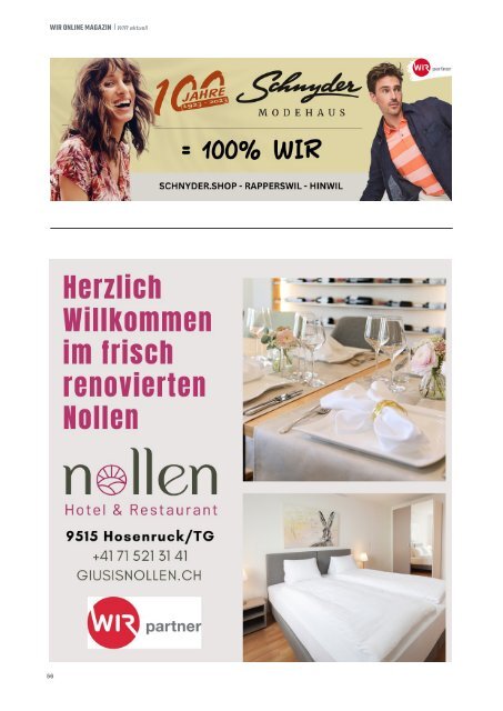 WIR ONLINE MAGAZIN - Reminder vom 18. September 2023