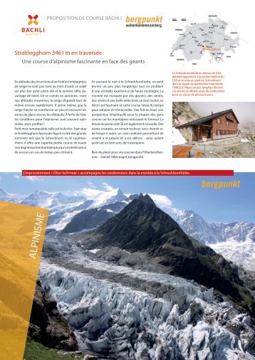 Proposition de Course 08.2023 - Strahlegghorn 3461 m en traversée