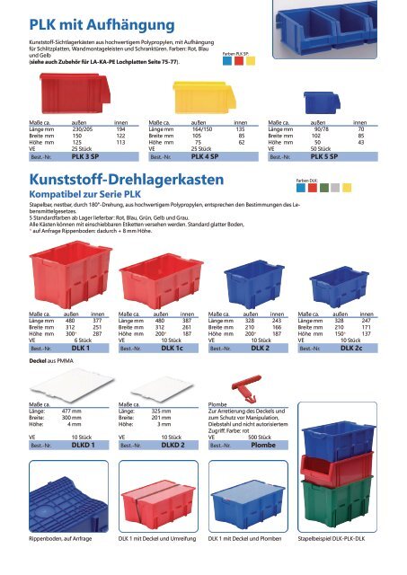 WACHTER LA-KA-PE Kunststoffbehälter 2023